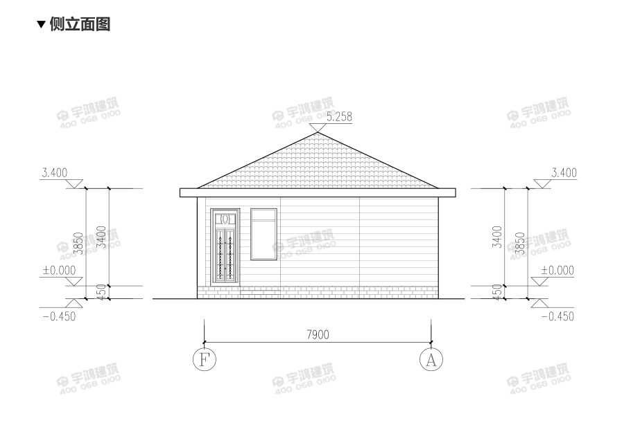 90平一層簡(jiǎn)歐新農(nóng)村別墅設(shè)計(jì)圖紙