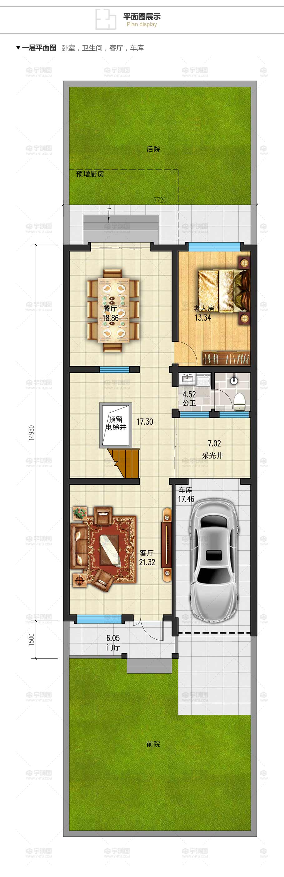 帶庭院漂亮三層歐式農(nóng)村小別墅設(shè)計(jì)圖紙及效果圖片