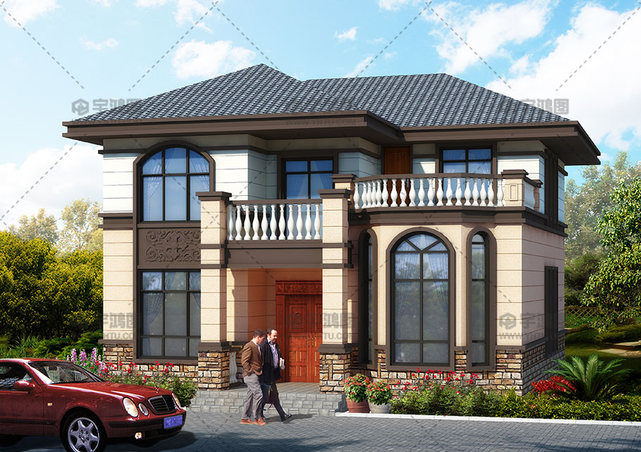 120平米農村房屋設計圖紙，實用耐看還造價低