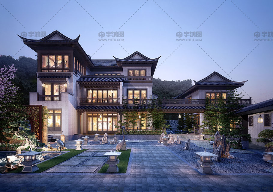 三層中式自建房設(shè)計(jì)圖紙，超好看